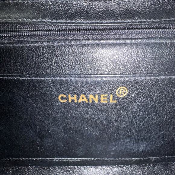 Chanel Vintage Patent Leather Matelasse Chain Backpack main image 12